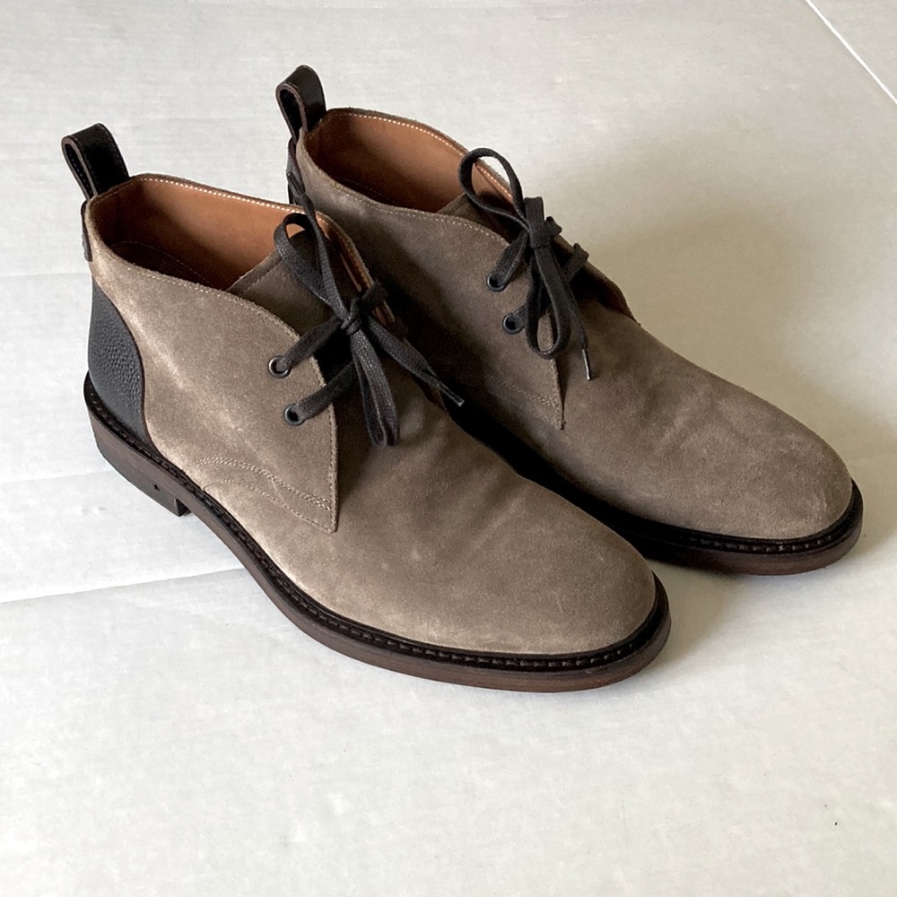 GEORGE BROWN Bilt Crafted in Italy, Suede Chukka Boots/Preowned